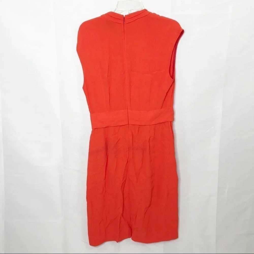 Kate spade bow villa orange dress size 10